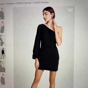 STAUD black dress (Shopbop). NWT